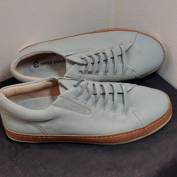 Corso Como CC Naimie Grey Leather Slip-on Sneakers Size 39/8.5 - Picture 5 of 12